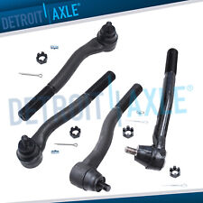 For 1999 - 2004 Jeep Grand Cherokee All 4 Inner Outer Tie Rod Ends Kit