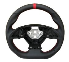 Revesol Black Flat Sports Steering Wheel Red Strip For 2014-2019 Corvette C7