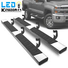 For 2007-2018 Silverado Doubleextended Cab 6 Running Boards Side Step Bars Ss