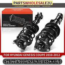 2pcs Front Complete Strut Coil Spring Assy For Hyundai Genesis Coupe 2010-2012