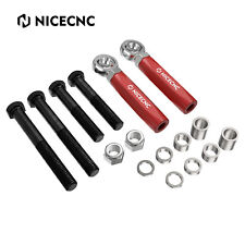 Nicecnc Red Adjustable Maximum Bump Steer Kit For Manual Rack For Mustang 79-93