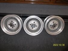3 - Vintage Wheels 13 X 5.5 32 Fin Turbine Wheels 4 Lug 4 12 Bp 3 14 Bs