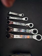 Craftsman Usa 5 Pc Offset Ratchet Box Wrench Set 7mm To 21mm