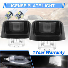 License Plate Lights Rear Bumper Lamp Housing Smoked Cover For Nissan Frontier