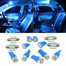 Led Lights Interior Package Kit 13pc Ice Blue Dome Map License Plate Lamp Bulbs