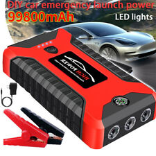 Portable Car Jump Starter 99800mah Booster Jumper Box Power Bank Battery Charger