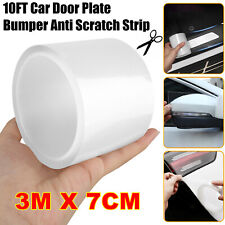 10ft Protector Sill Scuff Cover Car Door Plate Sticker Anti Scratch Bumper Strip