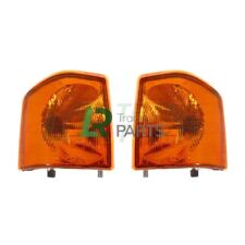 Land Rover Discovery 1 New Front Amber Indicator Lamps Pair Lights 1994-1998