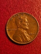 1946 Lincoln Wheat Penny - No Mint Mark Liberty L On Rim Errorcoin Rare