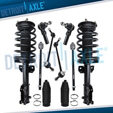 2005-2007 2008 2009 2010 Ford Mustang 10pc Front Struts Wspring Sway Bar Tierod