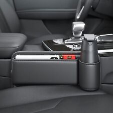 Passenger Side Phone Cup Holder Organizer Storage Box For Car Seat Crevice Gap