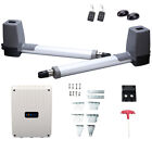 Gt300dc Automatic Arm Dual Swing Gate Opener Kit For 660lb 8ft Gate With Remote