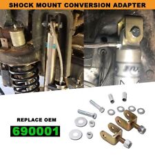 2x Shock Adapter Bracket Mount To Eyelet Conversion For 690001 Heavy Duty Steel