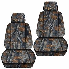 Front Set Car Seat Covers Fits 2005-2020 Toyota Tacoma Pink Realtree Woods