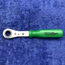 Matco Tool Usa 15mm Ratchet Wrench Ratcheting Offset Hard Green Handle Wrdmg15