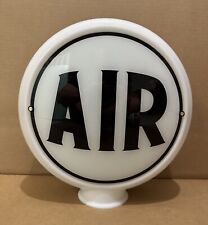 Air Meter Glass Globe Light Service Station Garage Gas Oil Sign Pump Vintage Eco