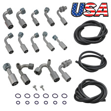 Truck Ac Air Conditioning Ext Length Hoses Fittings O-rings Universal Kit