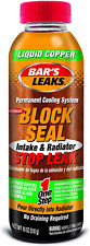 Bars Leaks 1109 Block Seal Liquid Copper Intake And Radiator Stop Leak 18 Oz