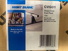 Mont Blanc Roof Bar Fitting Kit Cvg01 Brackets Kit Only -same Day Dispatch