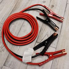 12 Ft- 4 Gauge Awg Jumper Cables Battery Booster Cable Heavy Duty Clamps New