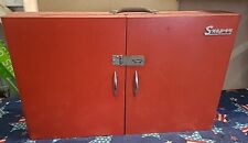 Vintage Snap-on Tools Heavy Metal 2 Door Suitcase Wall Cabinet