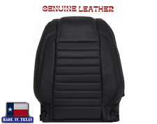 Driver Top Black Leather Seat Cover For 2012 2013 Ford Mustang Gt Convertible