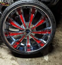 26inch Wheels And Tires 5x115 Dodge Charger Ford Crown Victoria Chrysler 300