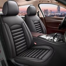 Breathable Car 5-seat Covers Pad Pu Leather Full Set For Jeep Compass 2018-2024