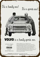 1958 Volvo Pv444 Family Sports Car Vintage-look Decorative Replica Metal Sign
