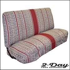 Truck Bench Seat Cover Saddle Blanket Burgundy 1pc Full Size Ford Chevy Dodge