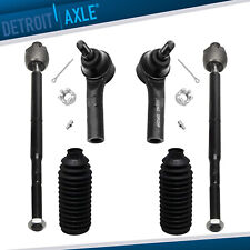 Front Inner Outer Tie Rods W Boot For 2005-2010 Jeep Grand Cherokee Commander