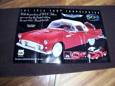 Wix 1956 Ford Thunderbird Diecast Dealer Display Kit--rare