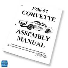 1956-1957 Corvette Factory Gm Assembly Manual Each