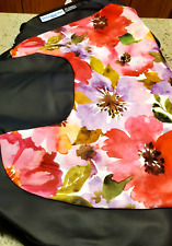 2 Front Car Seat Covers Back Seat Luxe Series Alpena Watercolor Floral Flower