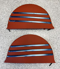 Outside Mount Steel Fender Skirts W Moldings For 1941-1948 Chevy