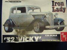 Amt 32 Ford Vicky Iron Lady Kit 2905 Started Parts Lot