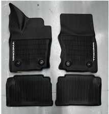 Oem 2024 Toyota Tacoma Double Cab All Weather Floor Liner 4-pc Set