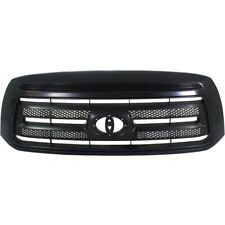 Grille For 2010-2013 Toyota Tundra Black Plastic
