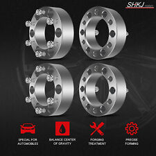 4x 2 Wheel Spacers 6x5.5 12x1.5 For Hummer H3 Chevrolet Colorado Toyota