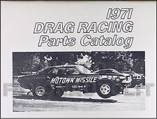 1965-1971 Dodge And Plymouth 426 Hemi Engine Drag Race Parts Catalog Mopar