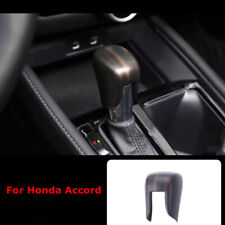 Peach Wood Grain Inner Gear Shift Knob Cover Trim For Honda Accord 2023 2024 25