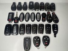 Huge Lot Of 28 Used Oem Smart Key Fobs Remotes Gm Ford Kia Hyundai Nissan Etc