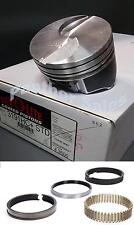 Silvolite Hypereutectic Flat Top Coated Pistons Hastings Rings Ford 460 .030