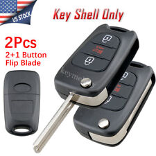 2x For 2012-2014 Kia Rio 2010-2013 Soul Sportage Flip Key Fob Remote Case Shell