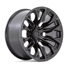 4 20 Inch Black Wheels Rims Ford F150 Truck Fuel Flame D804 20x9 20mm 6x135