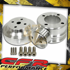 For 1979-1993 Ford Mustang 5.0 Billet Aluminum Serpentine Pulley Set Machined