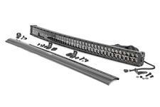 Rough Country 40 Black Series Curved Dual Row Drl Cree Led Light Bar - 72940bd