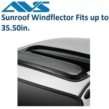 Avs Universal Smoke Classic Wide Sunroof Windflector Fits Up To 35.50in. - 77003