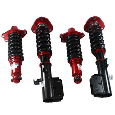 Red Front Rear Full Coilover Struts For 2005-2010 Scion Tc Adjustable Height