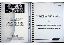 Hein-werner C10 C10hd C12 Excavator Service Repair Manual Parts Catalog